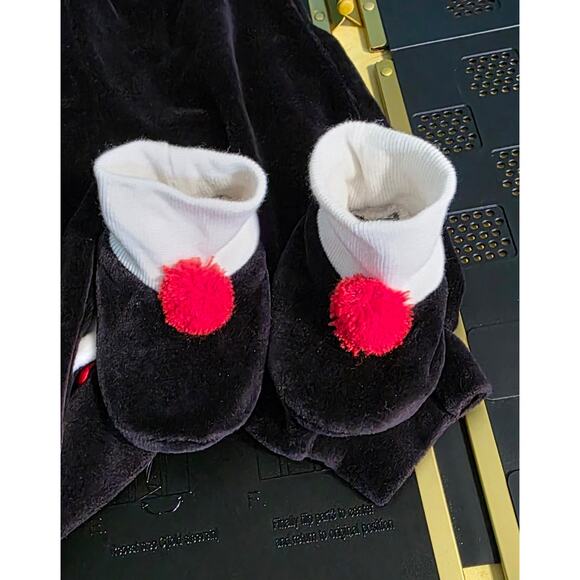 Vintage Velvet Two Piece w/ Booties Tux baby boy Dressy Holiday Size 6-9 Months - Picture 4 of 5